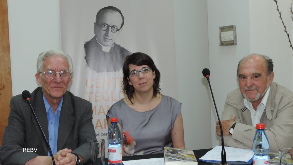 Diego en el lanzamiento de uno de sus libros